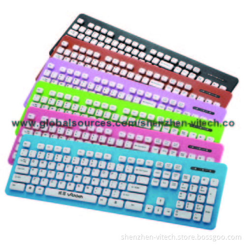 Innovative waterproof keyboard made in China